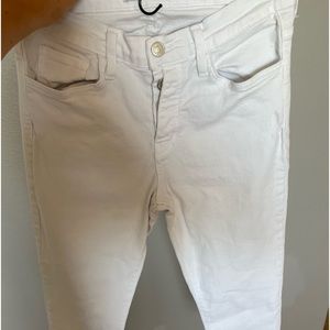 White Flying Monkey - Mid-rise w/Button Fly